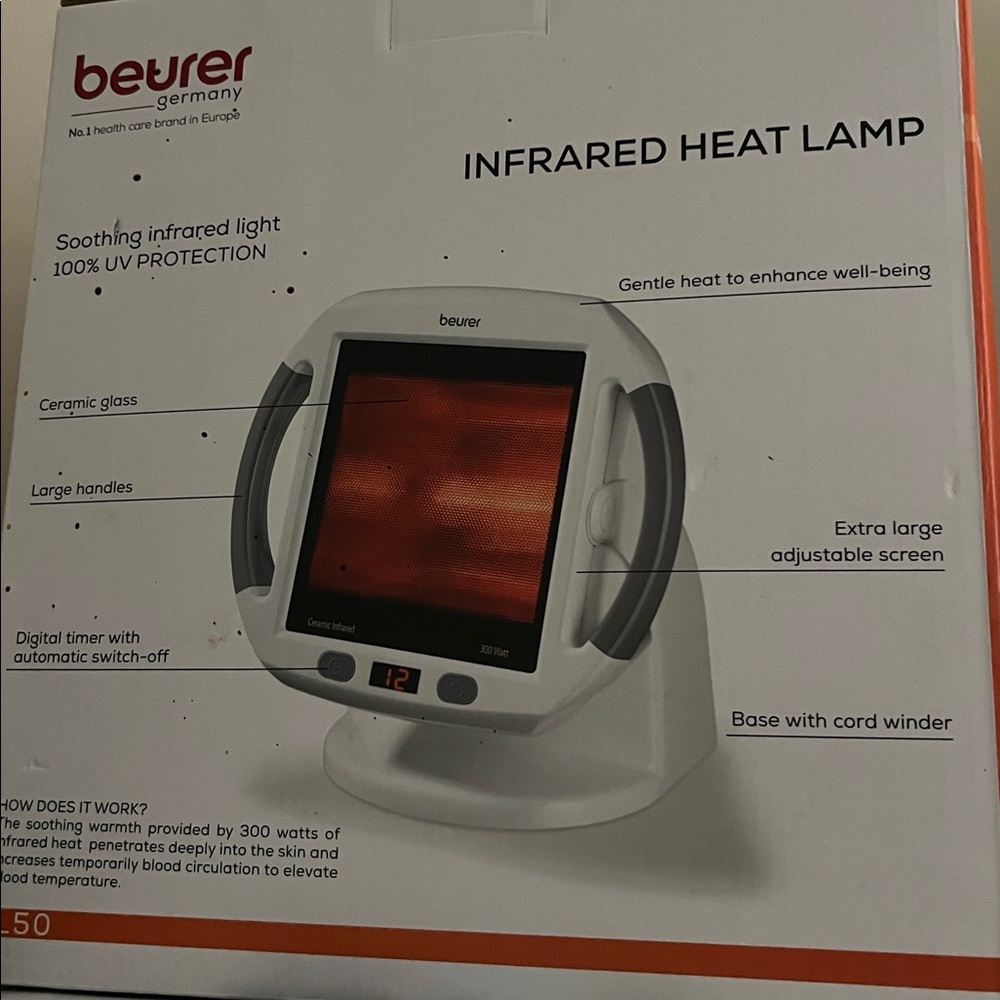 infrared heat lamp BRAND NEW - Picture 5 of 8